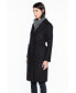 Women's Cashmere Wool Double Face Overcoat with Belt