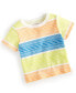 ფოტო #1 პროდუქტის Baby Boys Pacific Striped T-Shirt, Created for Macy's