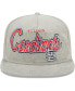 Men's Gray St. Louis Cardinals Corduroy Golfer Adjustable Hat