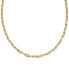 ფოტო #3 პროდუქტის Heritage D-Link Gold-Tone Brass Anchor Chain Necklace