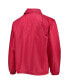 ფოტო #4 პროდუქტის Men's Red Atlanta Falcons Coaches Classic Raglan Full-Snap Windbreaker Jacket