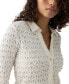 ფოტო #4 პროდუქტის Women's Dreamgirl Lace Button-Up Shirt