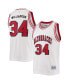 ფოტო #1 პროდუქტის Men's Corliss Williamson White Arkansas Razorbacks Alumni Commemorative Classic Basketball Jersey