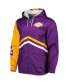 Men's Purple Los Angeles Lakers Undeniable Full-Zip Windbreaker Jacket