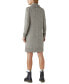 ფოტო #2 პროდუქტის Women's Mock-Neck Sweater Dress