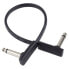 Rockboard Flat Patch Cable Black 20 cm