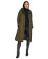 Фото #6 товара Women's Hooded Belted Quilted Coat