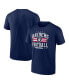 Фото #1 товара Men's Navy Las Vegas Raiders Americana T-Shirt