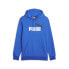 Фото #1 товара Puma Essentials 2 Col Logo Pullover Hoodie Mens Blue Casual Outerwear 58676448
