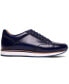 ფოტო #2 პროდუქტის Men's Barack Leather Casual Fashion Sneaker