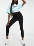Фото #4 товара Cotton:On high rise cropped skinny jeans in black