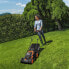 Фото #4 товара wORX WG779E газонокосилка Толкаемая газонокосилка Черный, Оранжевый Аккумулятор
