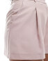 Miss Selfridge tailored high waisted short co ord in soft pink Rosa gesprenkelt, 40 - фото #5