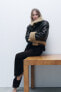 Фото #4 товара Двусторонняя куртка в байкерском стиле — zw collection ZARA