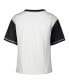 Women's White Distressed Penn State Nittany Lions Vault Premier Tilda T-shirt