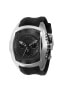 Invicta Men's Lupah 47mm Silicone Quartz Watch Black (Model: 43638)
