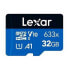 Фото #1 товара LEXAR MicroSDHC UHS-I C10 A1 V10 U1 32GB memory card