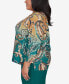 Фото #4 товара Plus Size Emerald Isle Paisley Ombre Top