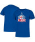 Men's Royal Kansas Jayhawks 125th Season Basketball Amplifier T-shirt