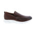 Фото #1 товара Bruno Magli Lorenzo BM1LORB0 Mens Brown Leather Loafers & Slip Ons Casual Shoes