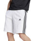 ფოტო #1 პროდუქტის Men's 3-Stripes 10" Fleece Shorts