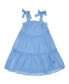 Фото #1 товара Платье Trixxi Bow Shoulder Tiered Clip Dot