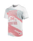 Фото #2 товара Men's White Morehouse Maroon Tigers Paintbrush Sublimated T-shirt