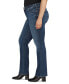 ფოტო #3 პროდუქტის Plus Size Elyse Mid-Rise Comfort-Fit Slim Bootcut Jeans