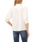 Фото #2 товара Women's Elbow Sleeve Collared Button Down Blouse