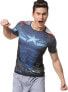 Фото #9 товара Cody Lundin Men's Compression Armour America Hero Logo Fitness Running Sport Short Sleeve
