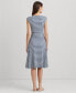 Фото #2 товара Платье Ralph Lauren женское с полосками и шнуровкой