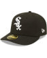 Men's Chicago White Sox Black, White Low Profile 59FIFTY Fitted Hat