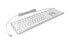 Фото #3 товара KeySonic KSK-8022BT - Full-size (100%) - Bluetooth - Membrane - QWERTZ - Silver