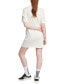 ფოტო #7 პროდუქტის Women's Active Essentials 3-Stripes Single Jersey Boyfriend Tee Dress