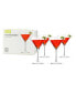 Фото #3 товара Manhattan Martini Glass, Set of 4, 12 Oz