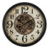 Фото #1 товара Настенное часы Чёрный Кремовый Стеклянный Железо 66 x 9,5 x 66 cm (3 штук)