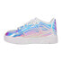 Фото #5 товара Puma Slipstream Iridescent Lace Up Womens Clear, Multi Sneakers Casual Shoes 39