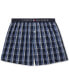 ფოტო #1 პროდუქტის Men's Patterned Woven Boxers