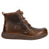 Justin Boots Hazer Moc Toe Lace Up Mens Brown Casual Boots JM450
