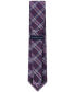 Фото #7 товара Men's Twill Plaid Tie