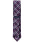 ფოტო #7 პროდუქტის Men's Twill Plaid Tie