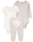 Фото #9 товара Baby 3-Piece Elephant Little Character Set NB