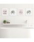 Фото #2 товара Turn Your Troubles Into Bubbles Wall Art - 4 ct Artisms - 8 x 10 in Colorful
