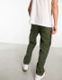 Фото #6 товара Cotton:On relaxed carpenter trousers in khaki corduroy