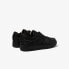Lacoste L001 Crafted 123 2 SMA Mens Black Canvas Lifestyle Sneakers Shoes