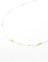 Фото #2 товара ASOS DESIGN Curve waist beads with faux pearl disk and gold bead design