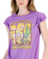 Juniors' Desert Dweller Cotton Graphic T-Shirt