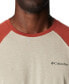 Фото #2 товара Men's Thistletown Hills Colorblocked Logo Graphic Raglan-Sleeve Tech T-Shirt