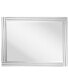 Фото #3 товара Moderno Stepped Beveled Rectangle Wall Mirror, 40" x 30" x 1.18"