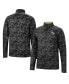 Фото #1 товара Men's Black UCF Knights Tivo Quarter-Zip Jacket